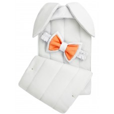 Конверт "Зайка" принт "Зайка в Сердечках" Флис Деми